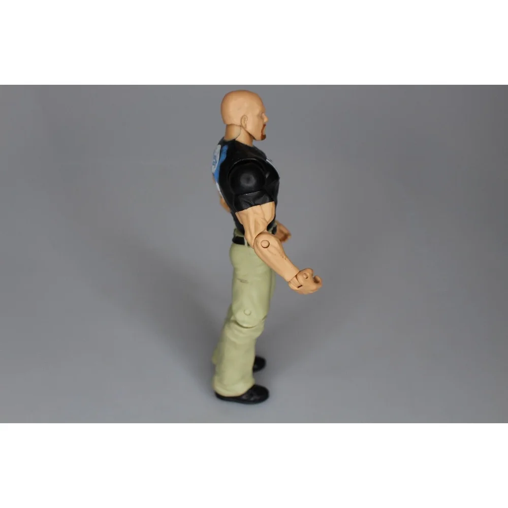Mattel WWE Stone Cold Steve Austin 2011 WHAT ? Figure Smoking skull